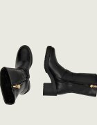 Love Moschino De piele botine cu toc