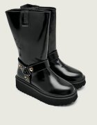 Love Moschino De piele cizme