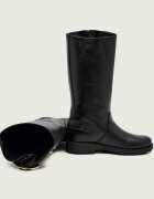 Love Moschino De piele cizme de echitație
