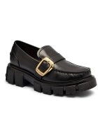 Love Moschino De piele pantofi loafer