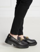 Love Moschino De piele pantofi loafer