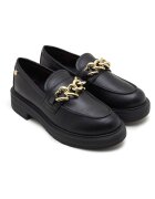 Love Moschino De piele pantofi loafer