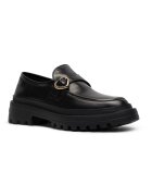 Love Moschino De piele pantofi loafer
