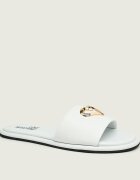 Love Moschino De piele șlapi