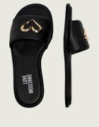 Love Moschino De piele șlapi