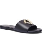 Love Moschino De piele șlapi