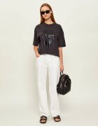 Love Moschino De piele șlapi
