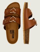 Love Moschino De piele șlapi