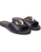 Love Moschino De piele șlapi