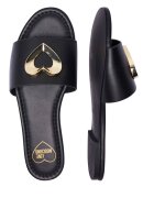 Love Moschino De piele șlapi