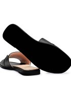 Love Moschino De piele șlapi