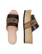 Love Moschino De piele șlapi
