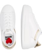 Love Moschino De piele sneakers