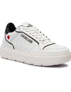 Love Moschino De piele sneakers