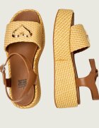 Love Moschino Sandale cu adaos de piele