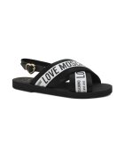 Love Moschino Sandale cu adaos de piele