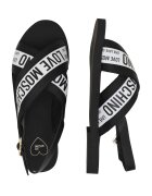 Love Moschino Sandale cu adaos de piele