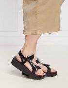 Love Moschino Sandale cu adaos de piele