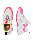 Love Moschino Sneakers cu adaos de piele