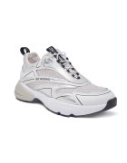 Love Moschino Sneakers cu adaos de piele