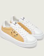 Love Moschino Sneakers ECLIPSE50 cu adaos de piele