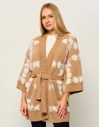 Marc Cain Cardigan | Loose fit cu adaos de lână