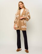 Marc Cain Cardigan | Loose fit cu adaos de lână