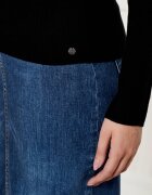 Marc Cain De lână pulover | Slim Fit cu adaos de cașmir