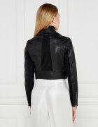 Marc Cain De piele geacă | Slim Fit