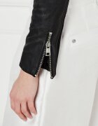 Marc Cain De piele geacă | Slim Fit