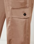 Marc Cain De satin pantaloni cargo Ridder | Relaxed fit