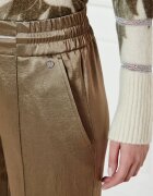Marc Cain De satin pantaloni WASHINGTON | Loose fit | regular waist