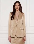 Marc Cain De satin sacou | Slim Fit | cu adaos de in