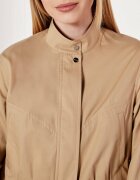 Marc Cain Geacă | Cropped Fit cu adaos de mătase