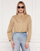 Marc Cain Geacă | Cropped Fit cu adaos de mătase