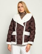 Marc Cain Geacă de puf | Loose fit | shearling