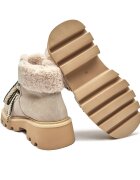 Marc Cain Insulete | shearling | piele întoarsă