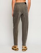 Marc Cain Pantaloni cargo Ruma | Tapered fit | catifea reiată