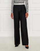 Marc Cain Pantaloni | flare fit cu adaos de lână