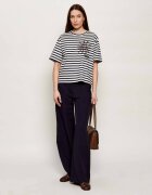 Marc Cain Pantaloni | Loose fit | cu adaos de in