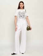 Marc Cain Pantaloni | Loose fit | cu adaos de in