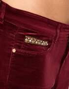 Marc Cain Pantaloni SILVI | Slim Fit | low waist