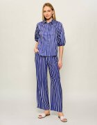 Marc Cain Pantaloni Wasco | Relaxed fit | high waist