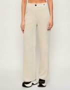 Marc Cain Pantaloni WELKOM | Relaxed fit | high waist | catifea reiată