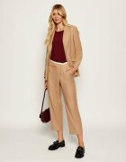 Marc Cain Pantaloni WELS | Loose fit cu adaos de lână