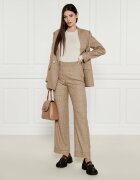 Marc Cain Pantaloni Wukari| flare fit cu adaos de lână