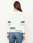 Marc Cain Pulover | Loose fit cu adaos de lână