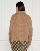Marc Cain Pulover | Oversize fit cu adaos de lână