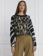 Marc Cain Pulover | Regular Fit cu adaos de lână