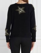 Marc Cain Pulover | Relaxed fit cu adaos de lână